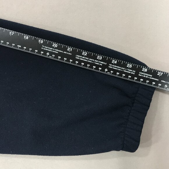 Sonoma Sport Sweatshirt Mens Large Gray & Navy Fleece Pullover 1/4 Zipper Pocket - Picture 14 of 14